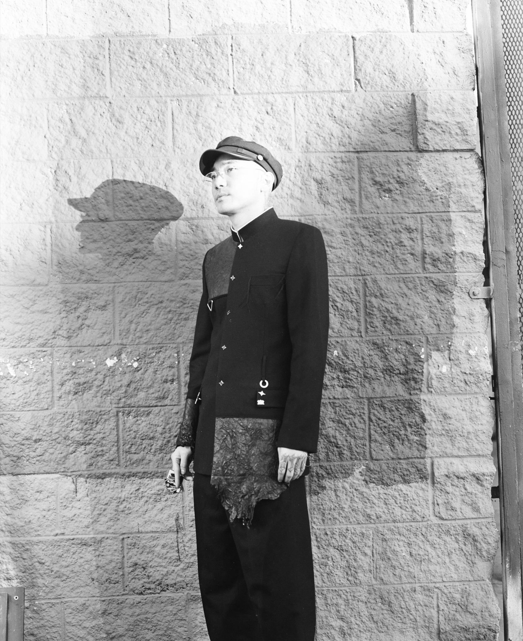 Mod. 44 Col. 3 - Hybrid Wool/Leather Chingu Blazer