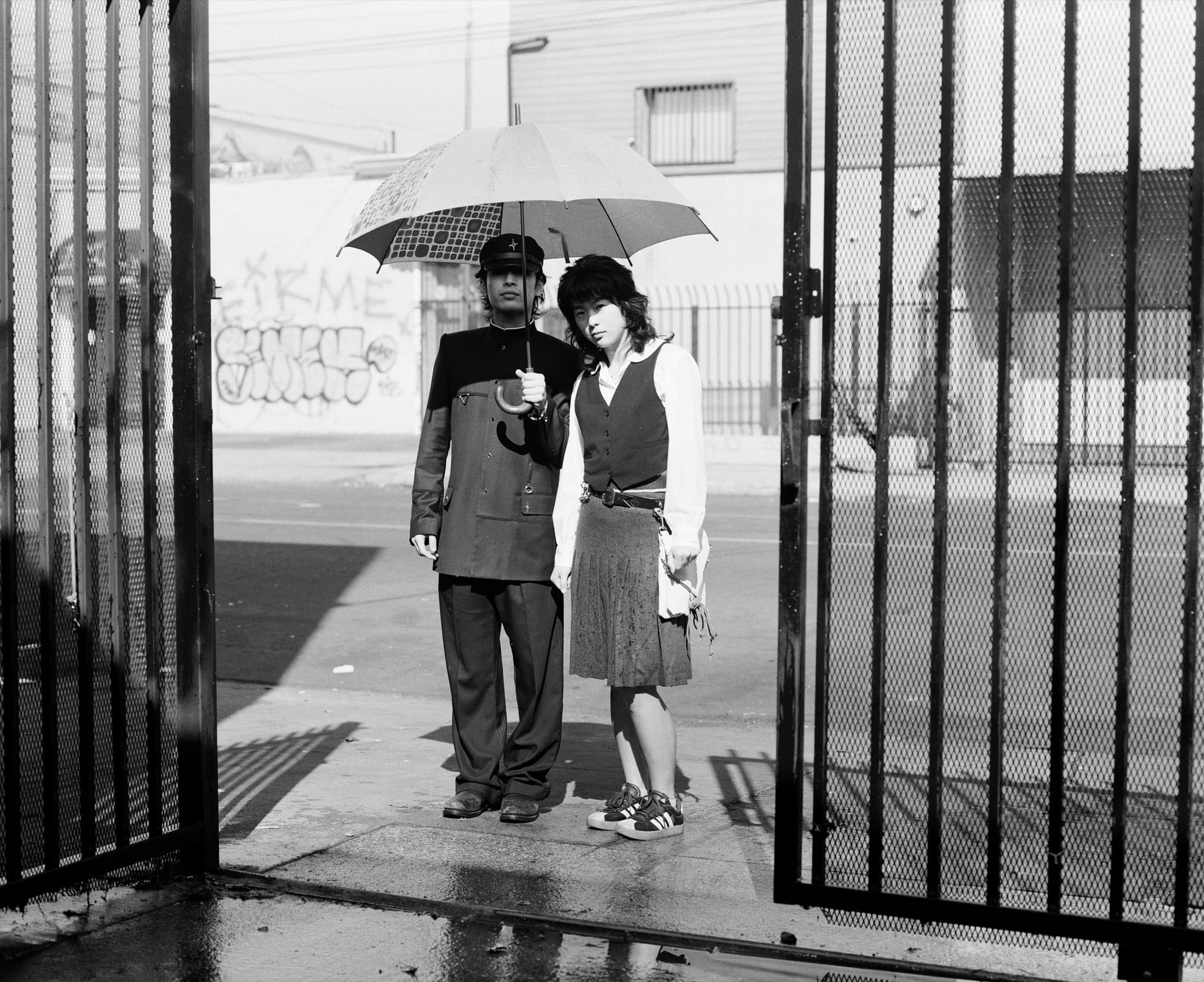 Mod. 45 Col. 2 - Pinstripe/Black Trousers