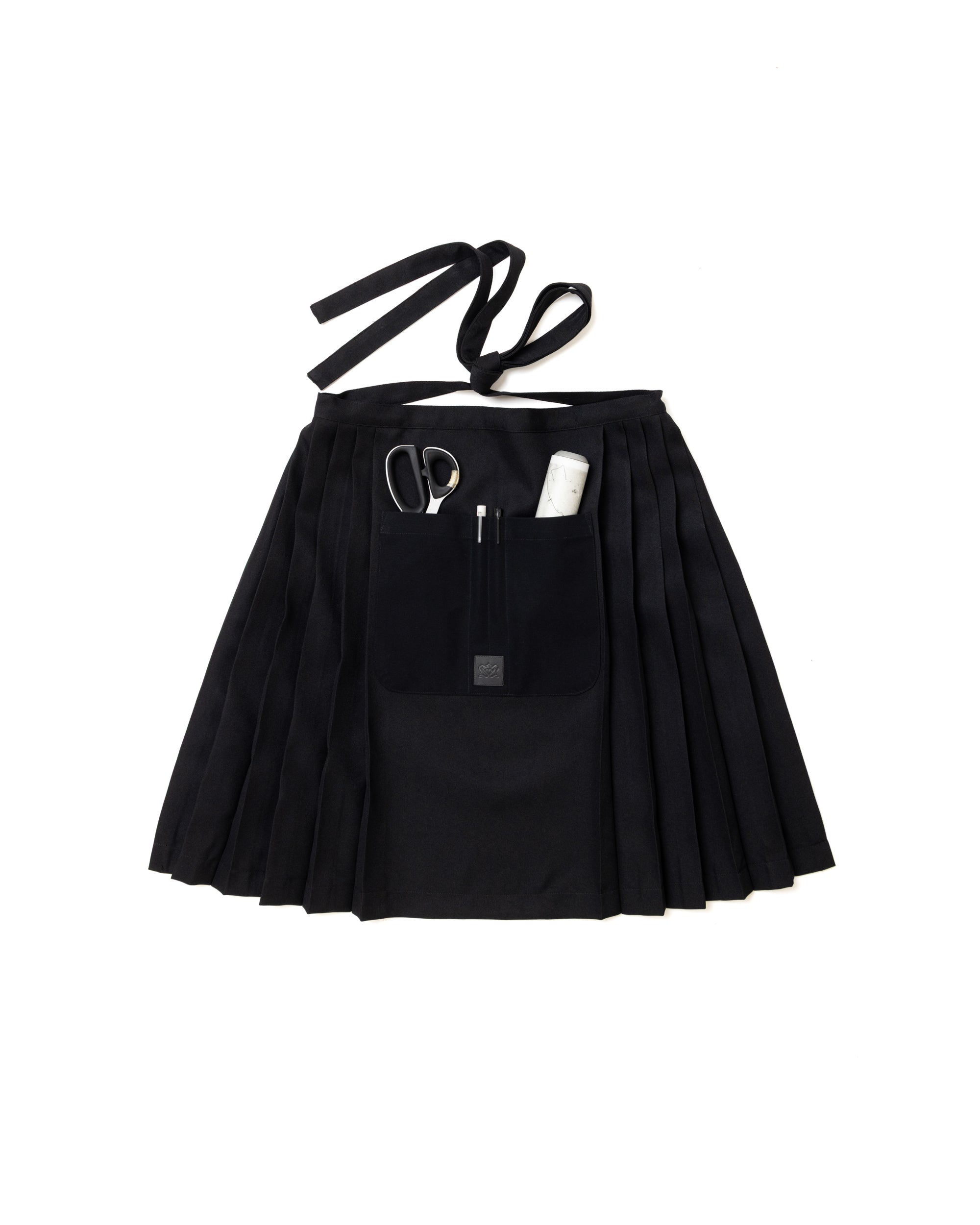 Pleated Skirt Apron