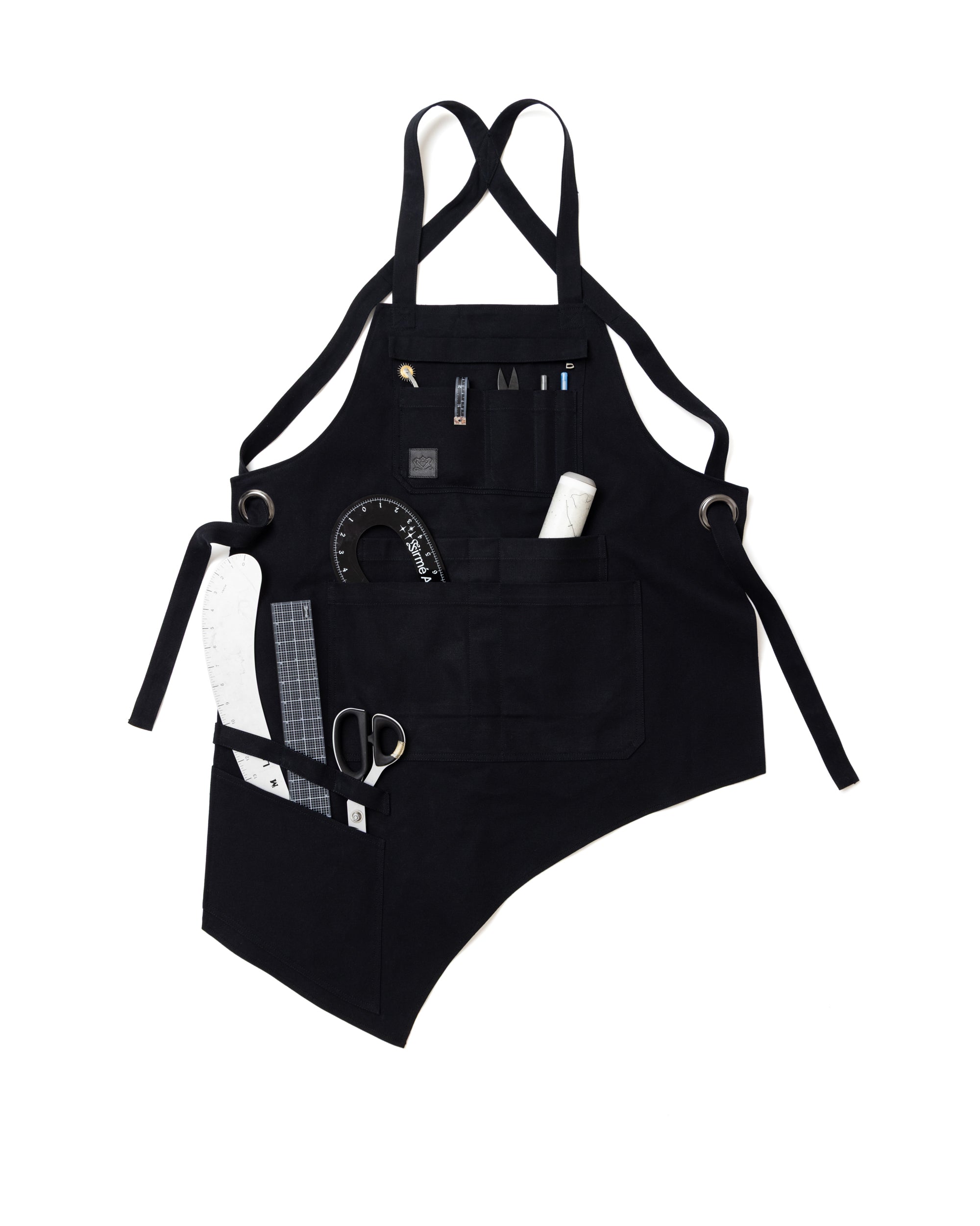 Asymmetrical Full Bib (Apron Only)