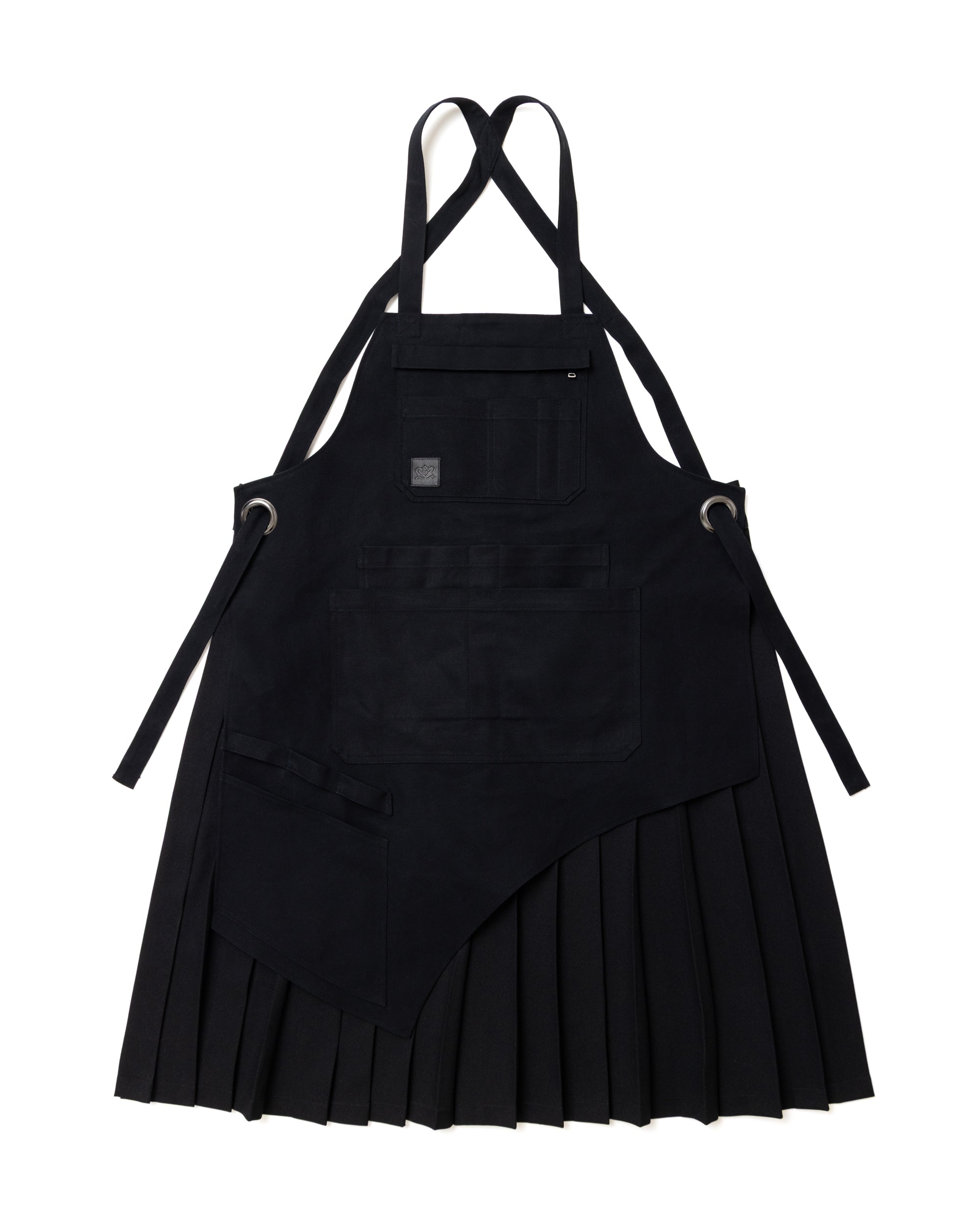 Asymmetrical Full Bib Apron + Pleat Attachment – Firmé Atelier