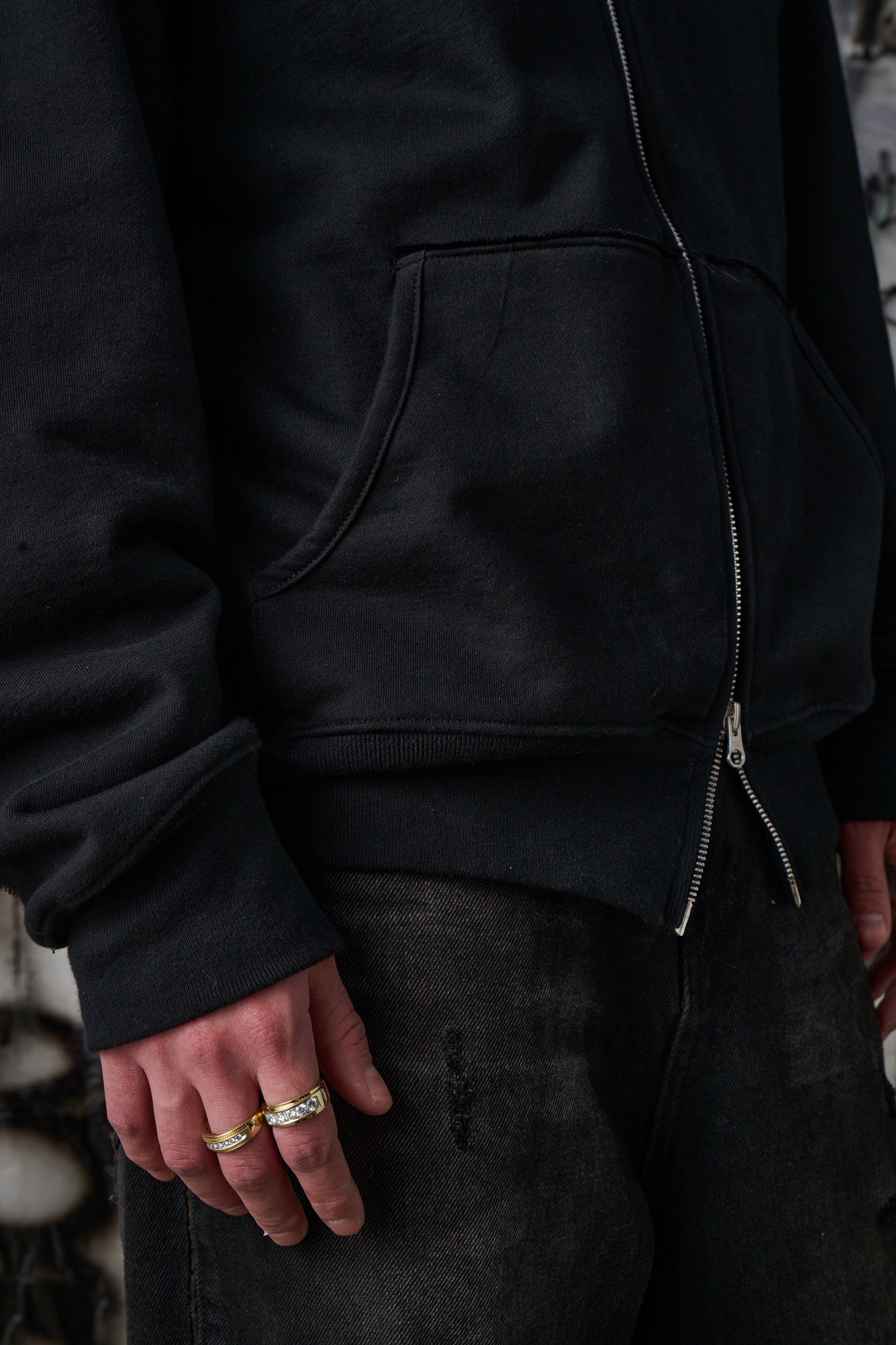 Two Way Zip Hoodie