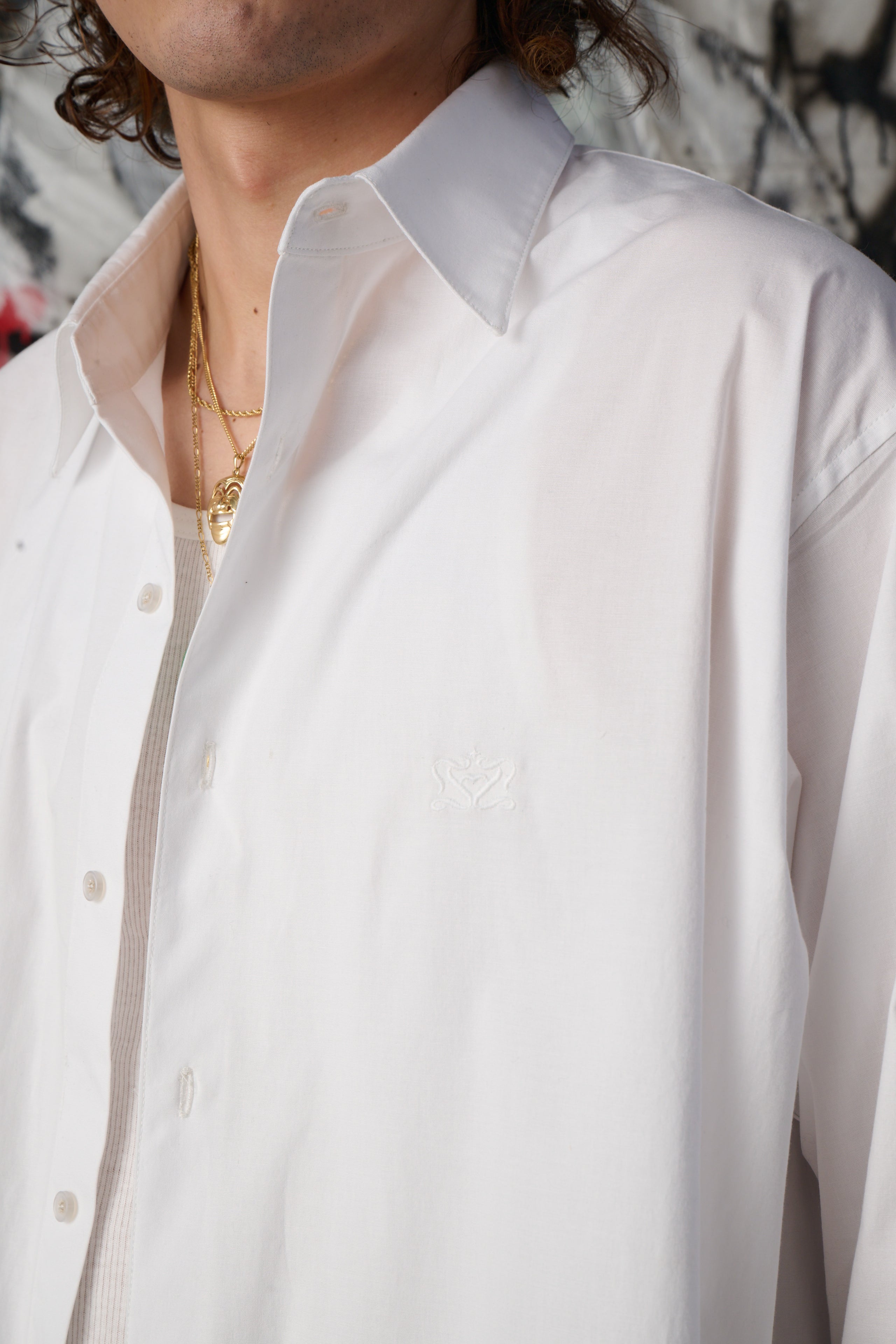 Wide Fit Button Up