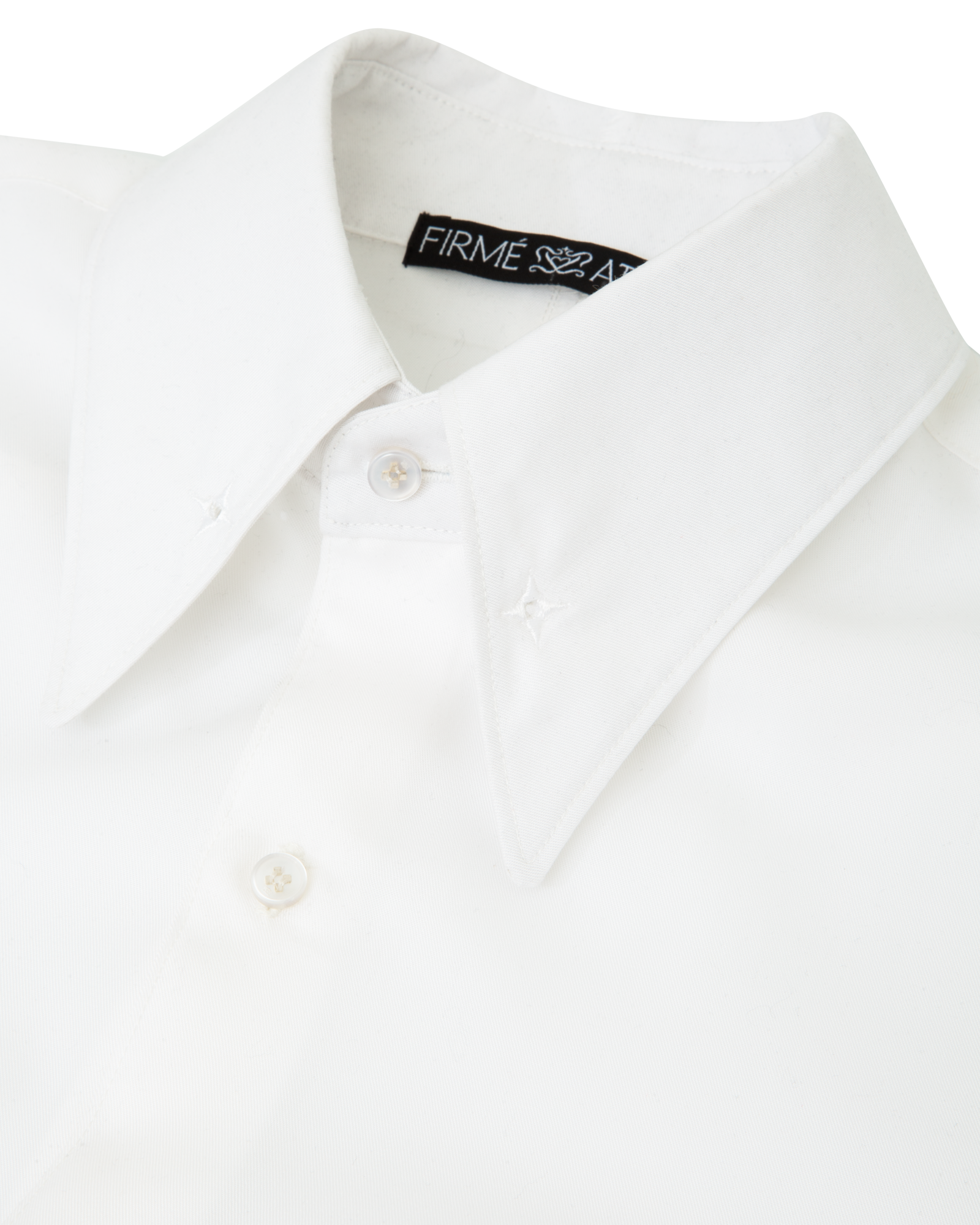 Slim Fit Button Up | Extended Collar
