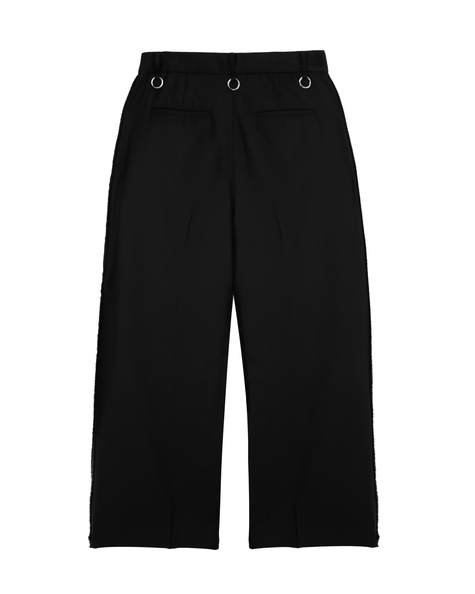 Double Pleated Wide Legged Trouser