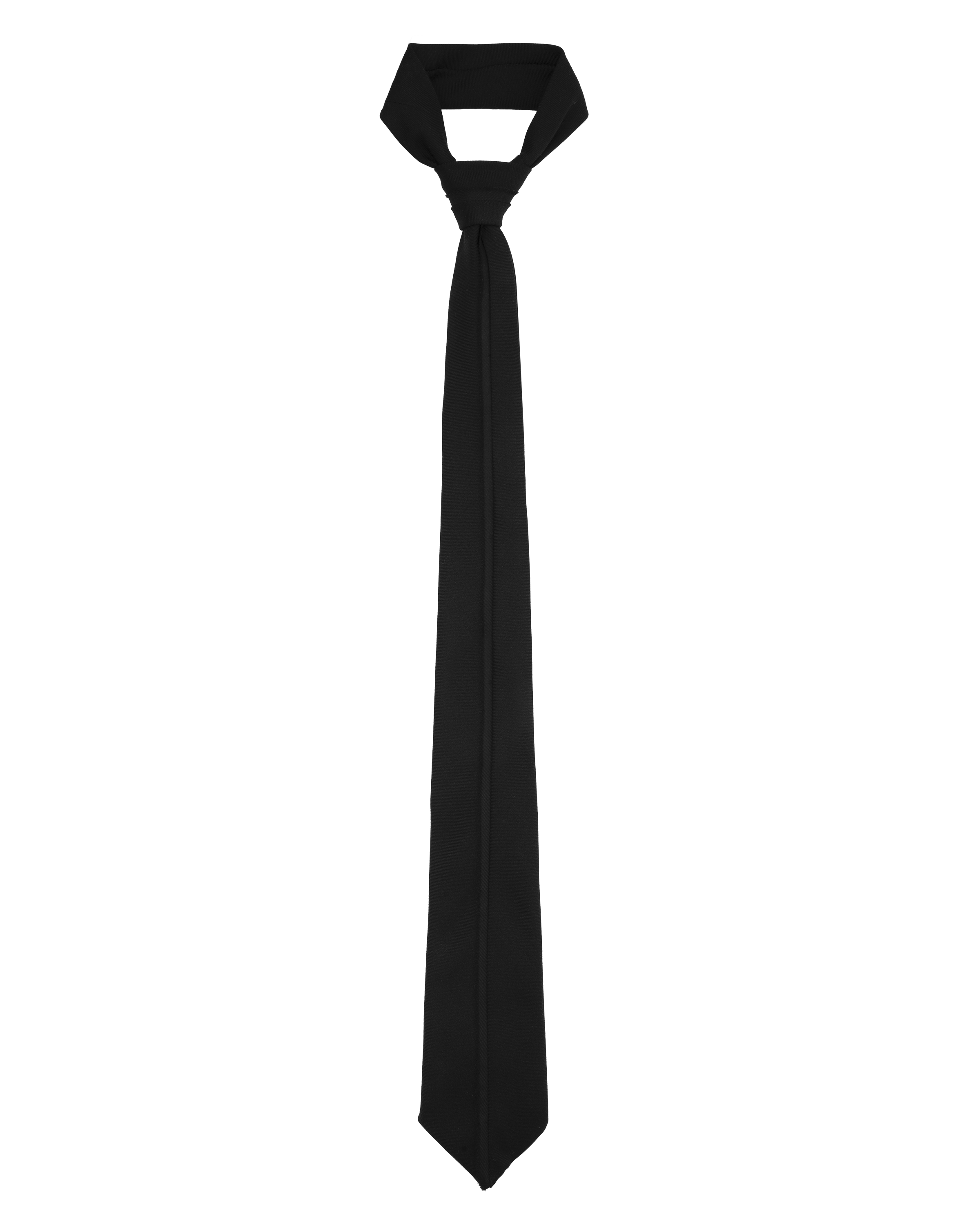 Raw Edge Detail Tie