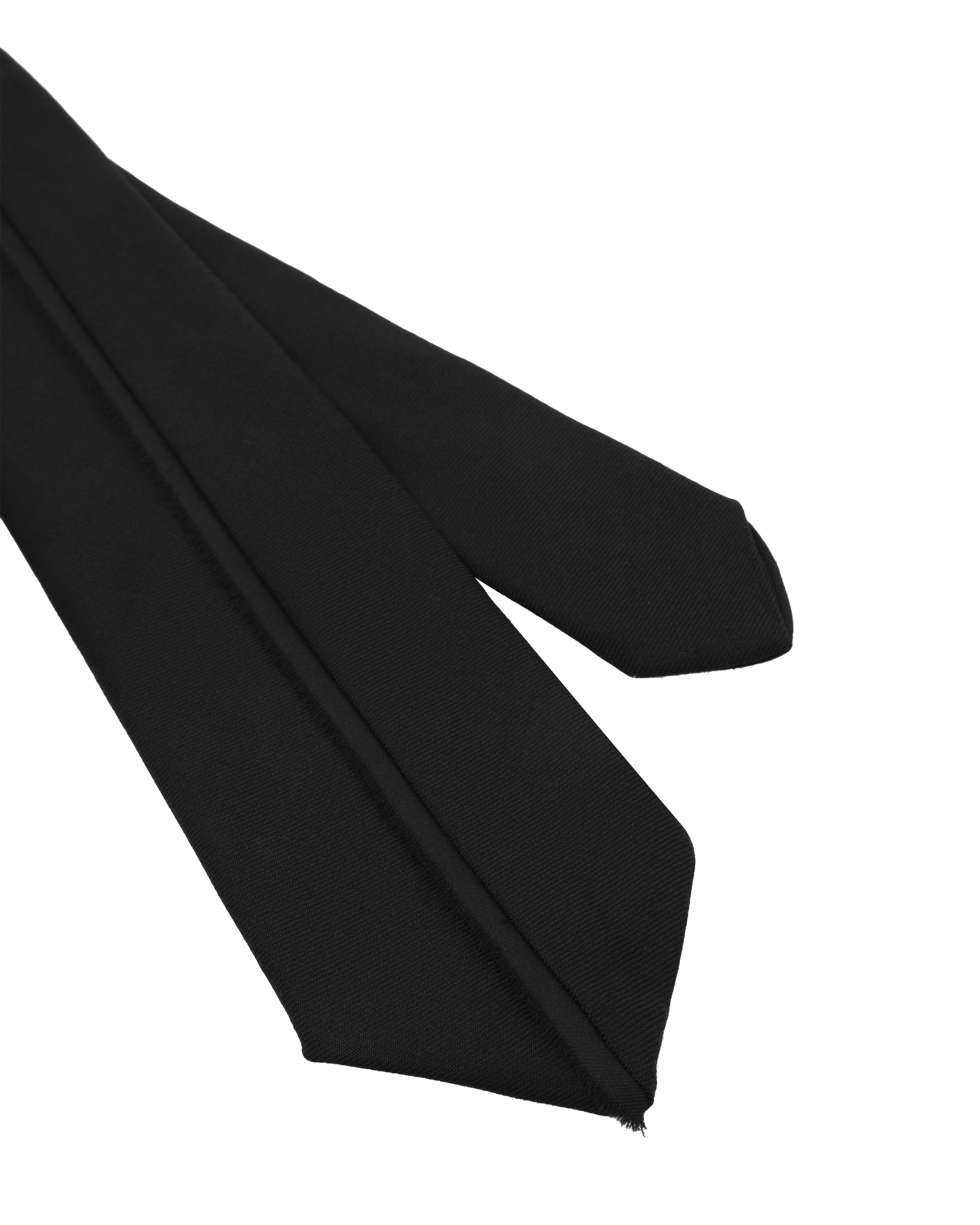 Raw Edge Detail Tie