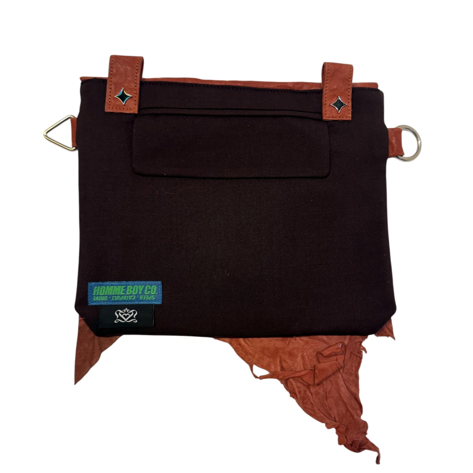 Acc. 31A - Orange/Burgundy Bag