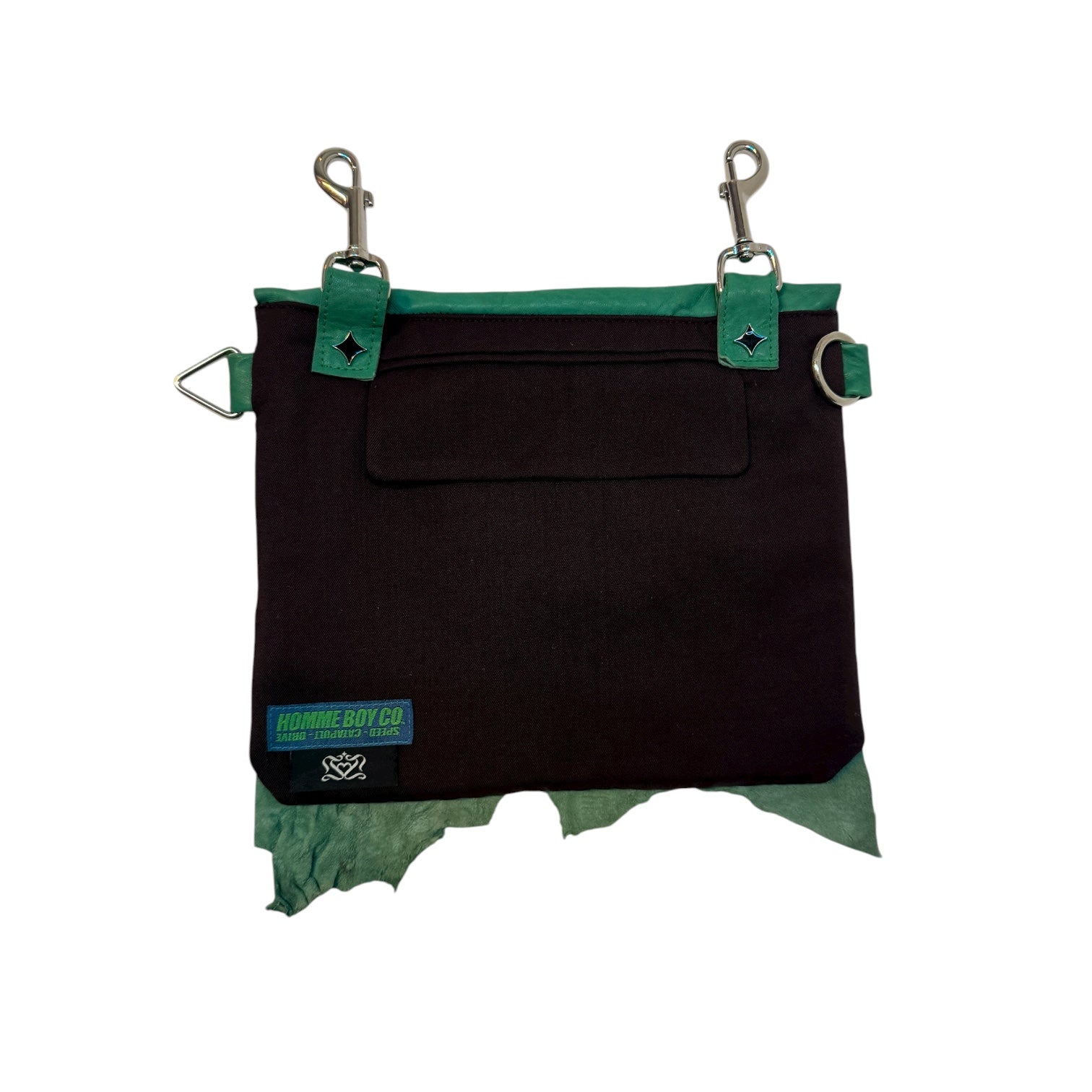 Acc. 31A - Green/Burgundy Bag