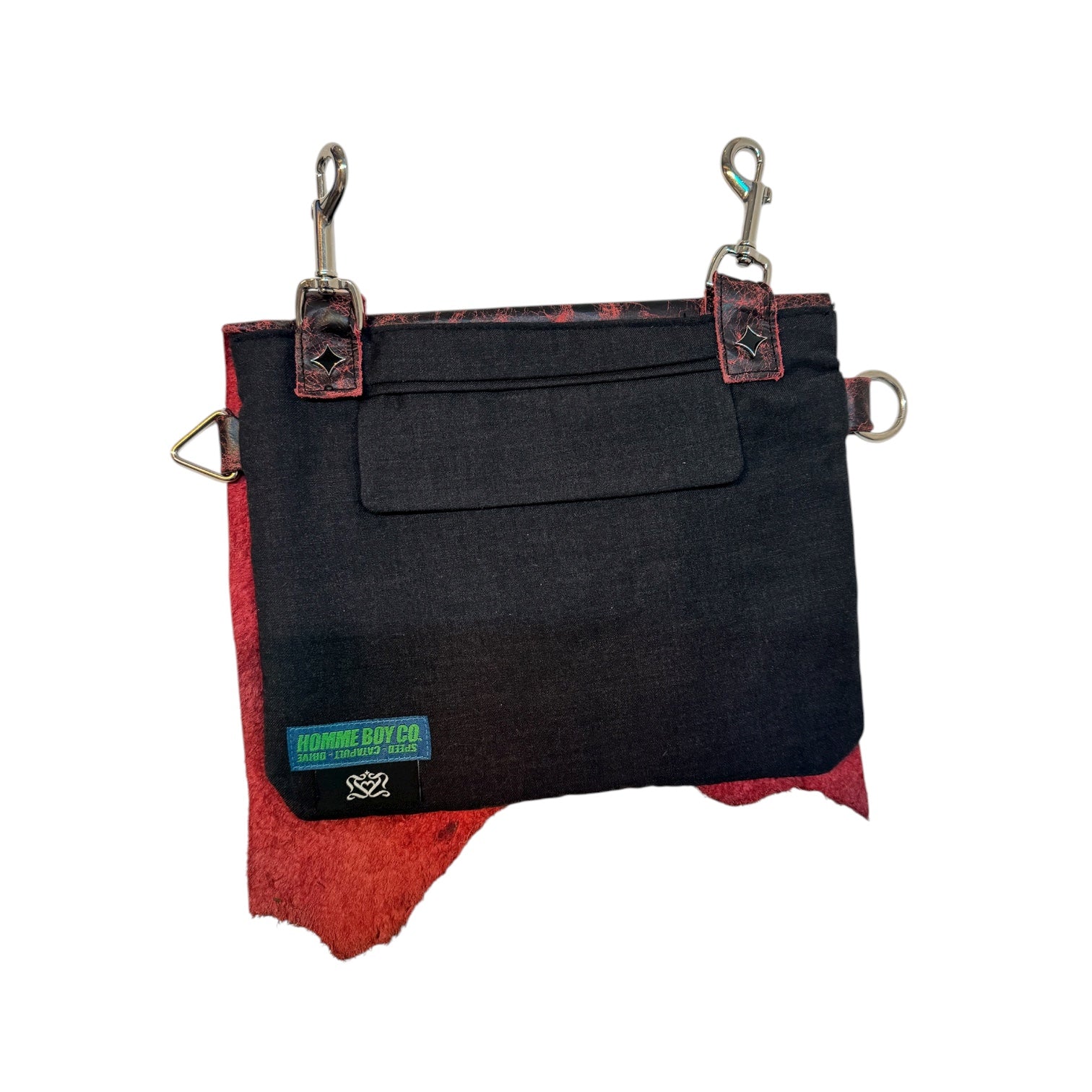 Acc. 31A - Black Cherry/Charcoal Bag