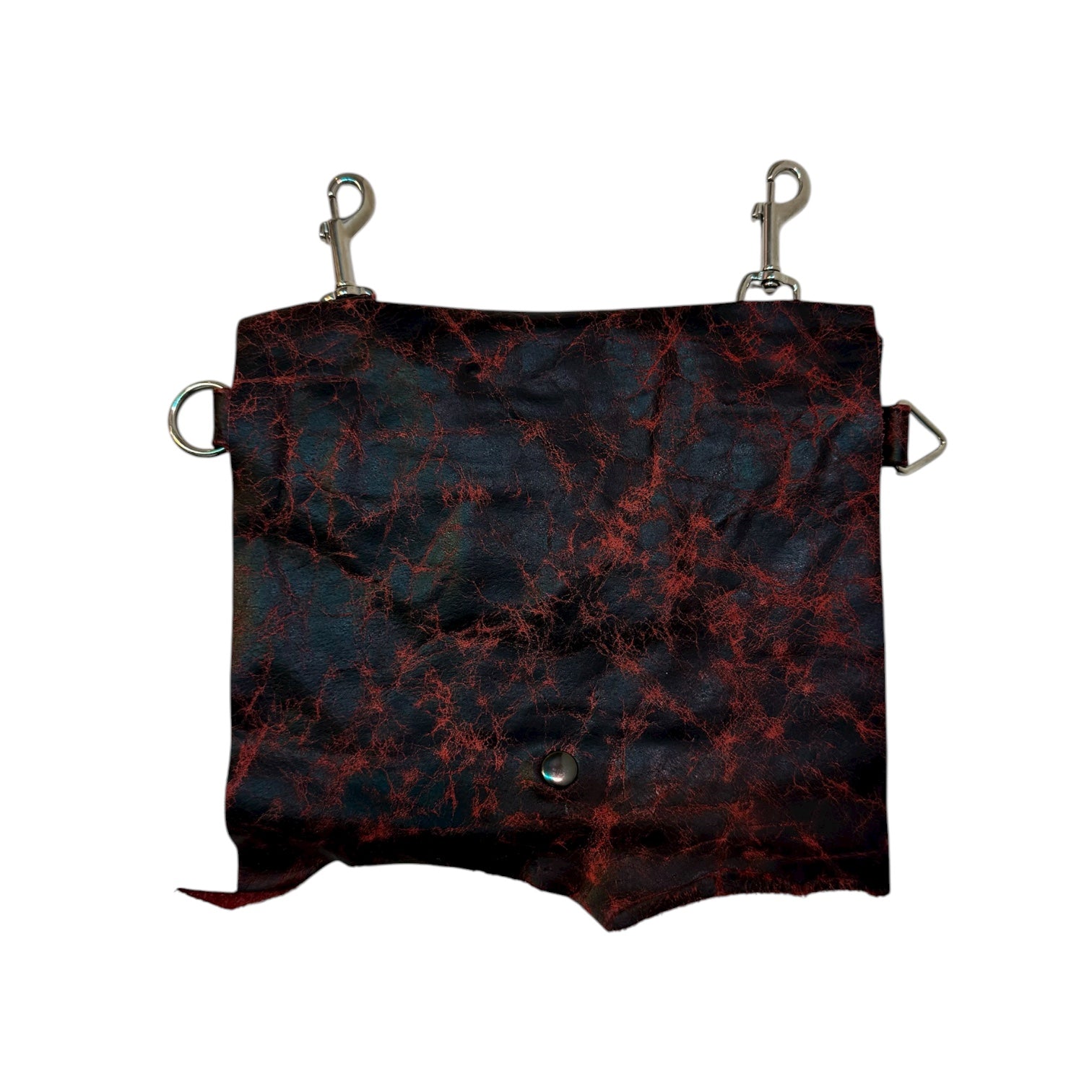 Acc. 31B - Black Cherry/Black-White Blazer Bag