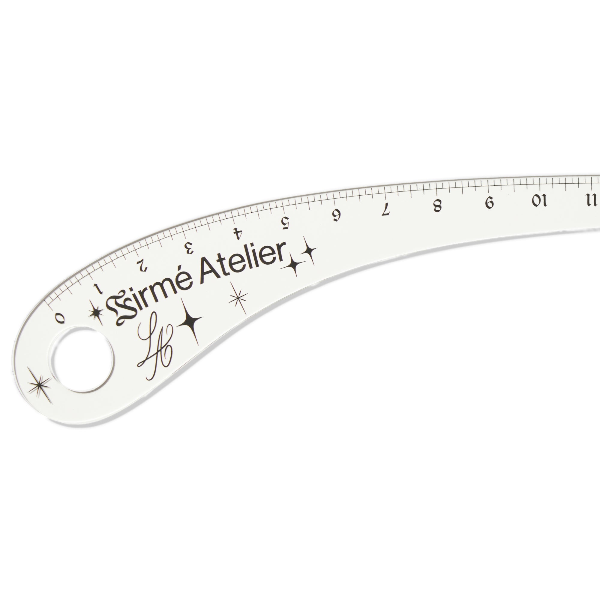 Clear Acrylic Sleeve Curve Ruler