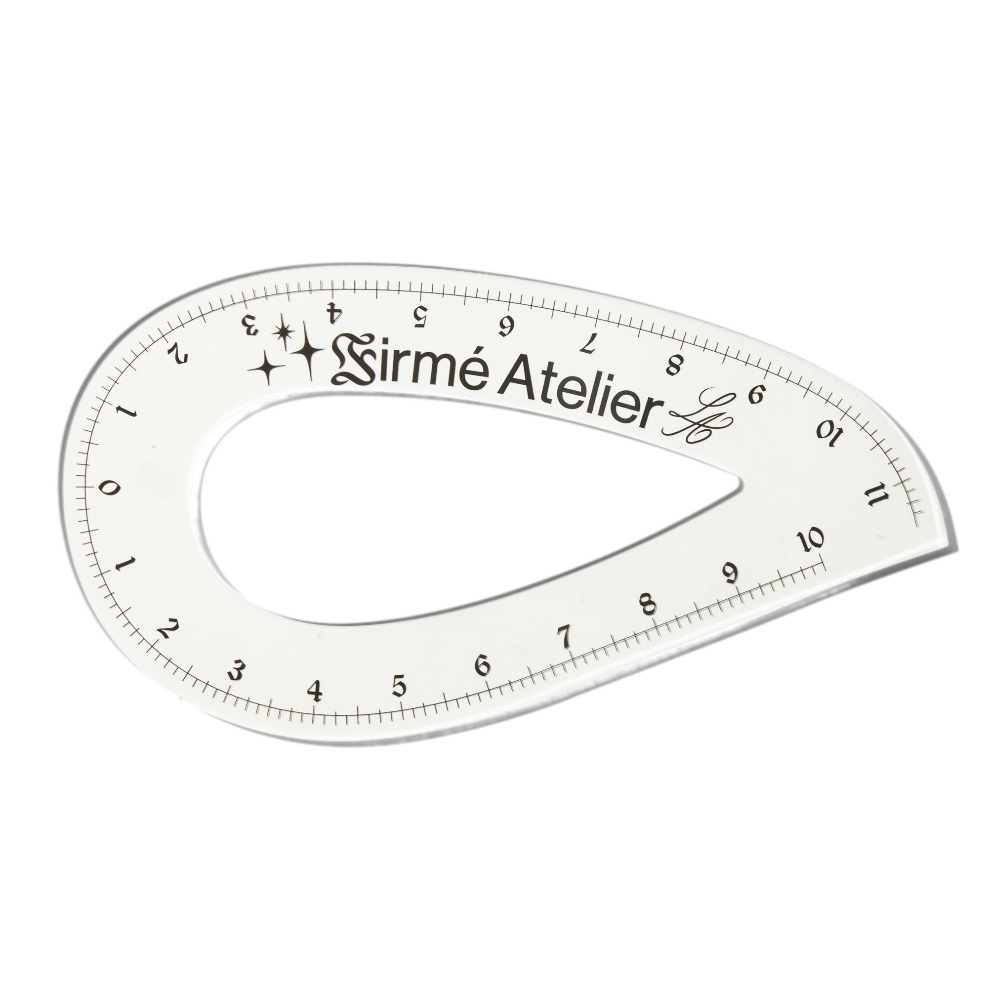 Firmé Atelier Acrylic Ruler Set (Clear)