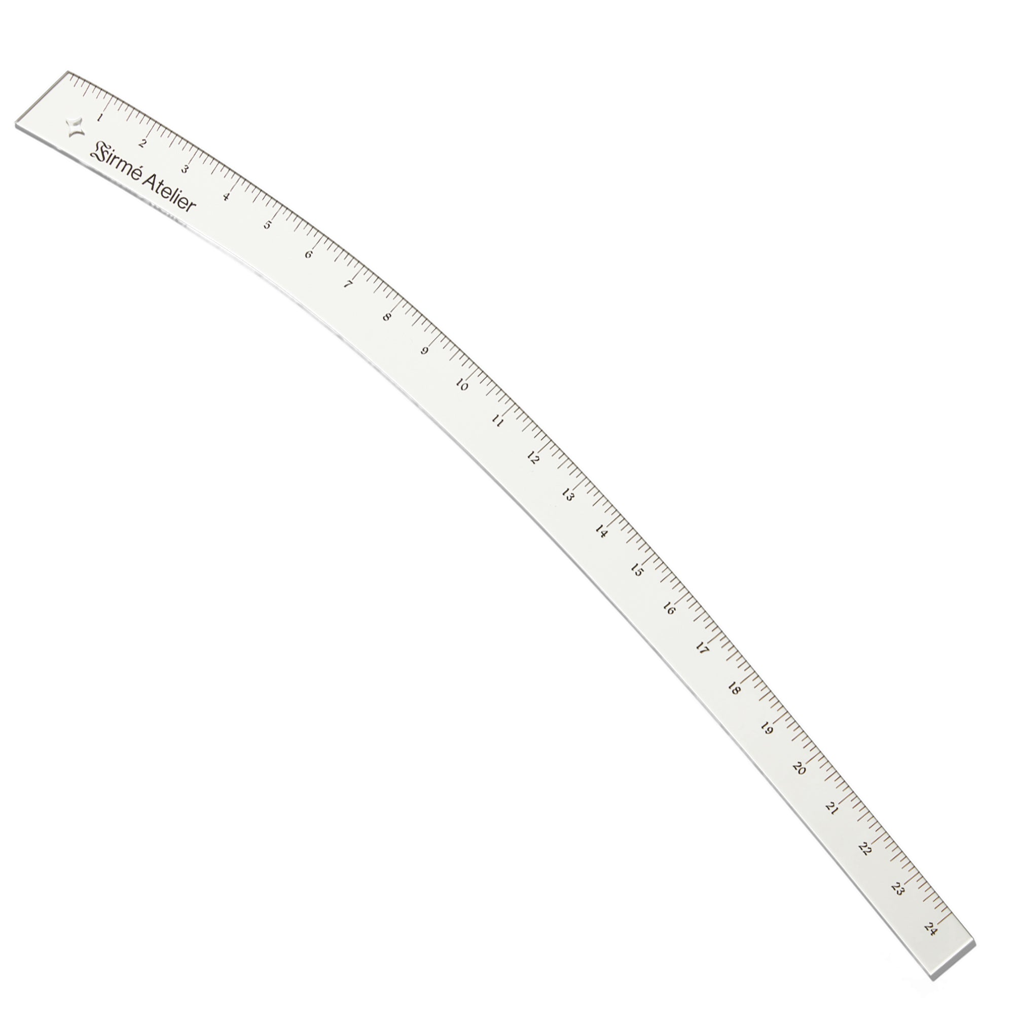 Firmé Atelier Acrylic Ruler Set (Clear)