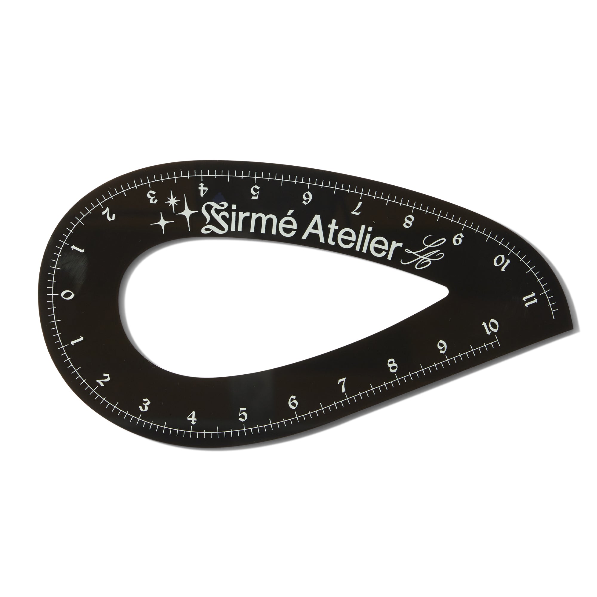 Black Acrylic Armhole Curve Ruler